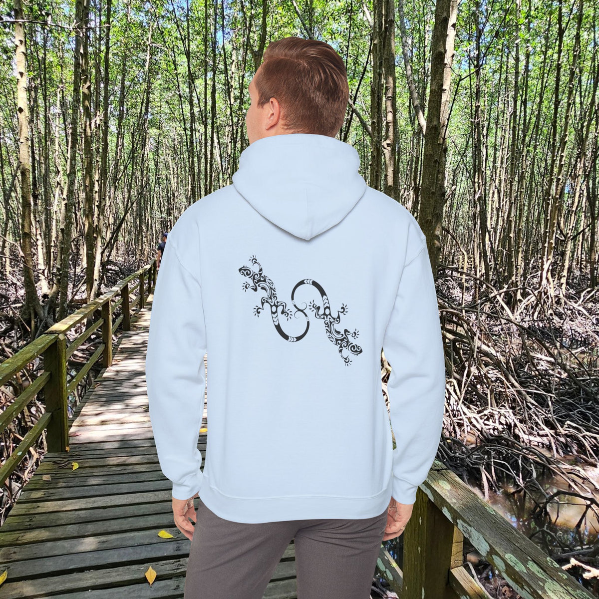 Adult Unisex Hooded Sweatshirt - Fight or Flight Wildlife Collection ...